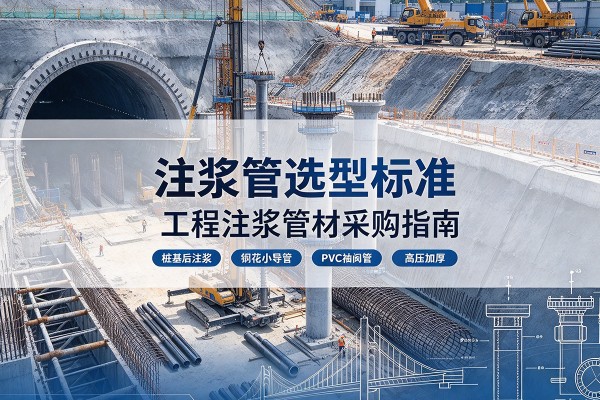 阿图什注浆管选型标准