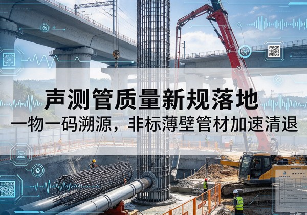 阿图什声测管质量新规落地，一物一码溯源，非标薄壁管材加速清退