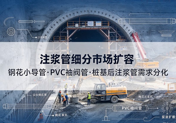 阿图什注浆管细分市场扩容，隧道钢花小导管、PVC 袖阀管、桩基后注浆管需求分化