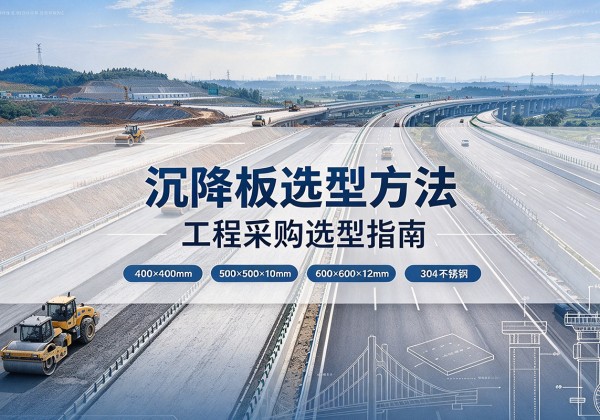 阿图什沉降板选择方法